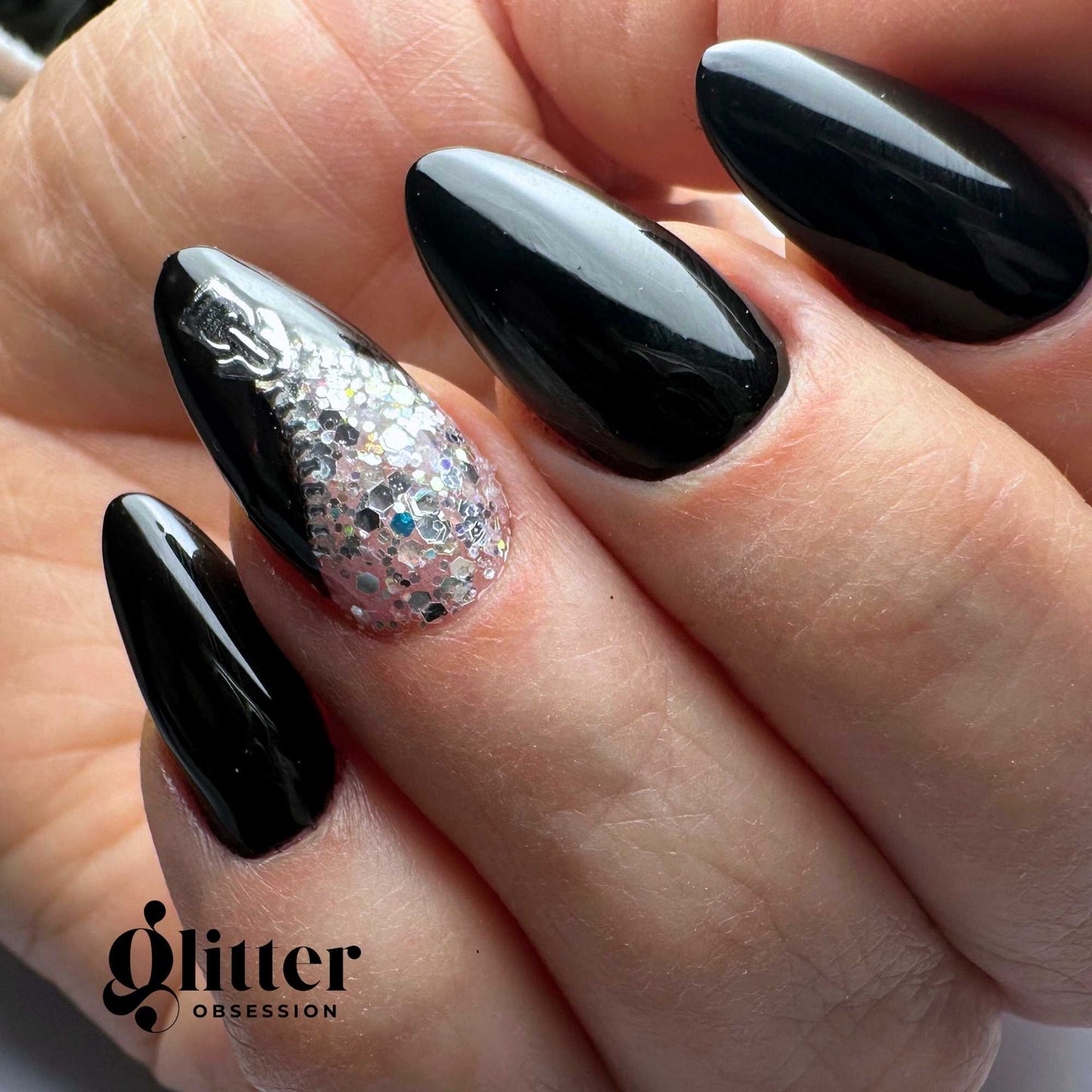 Crystal Diamond  #002 White Silver