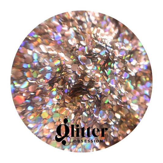 Holo Splash Mix #9909 Peach Gold