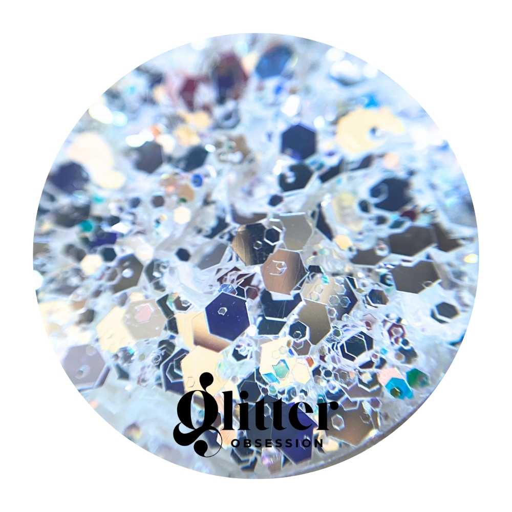 Crystal Diamond  #003 White Silver