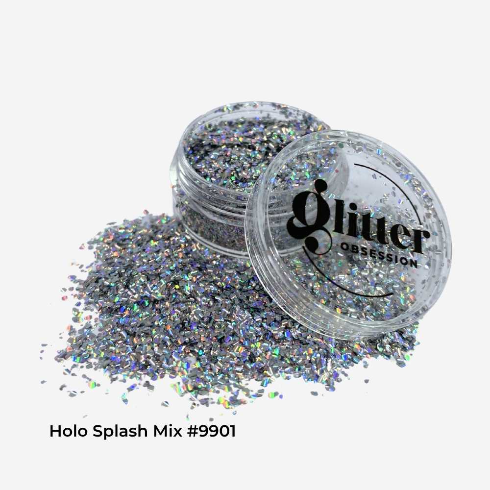 Holo Splash Mix #9901 Silver