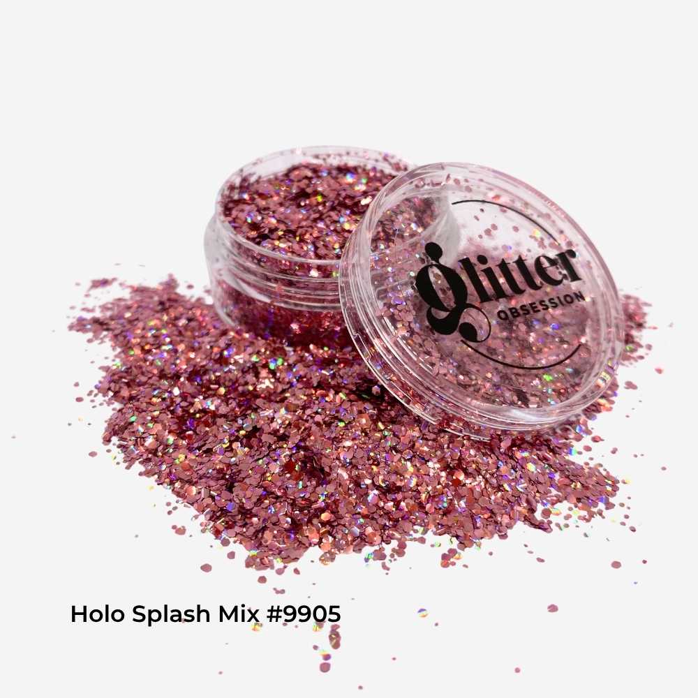 Holo Splash Mix #9905 Rose