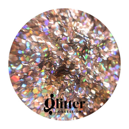 Holo Splash Mix #9909 Peach Gold