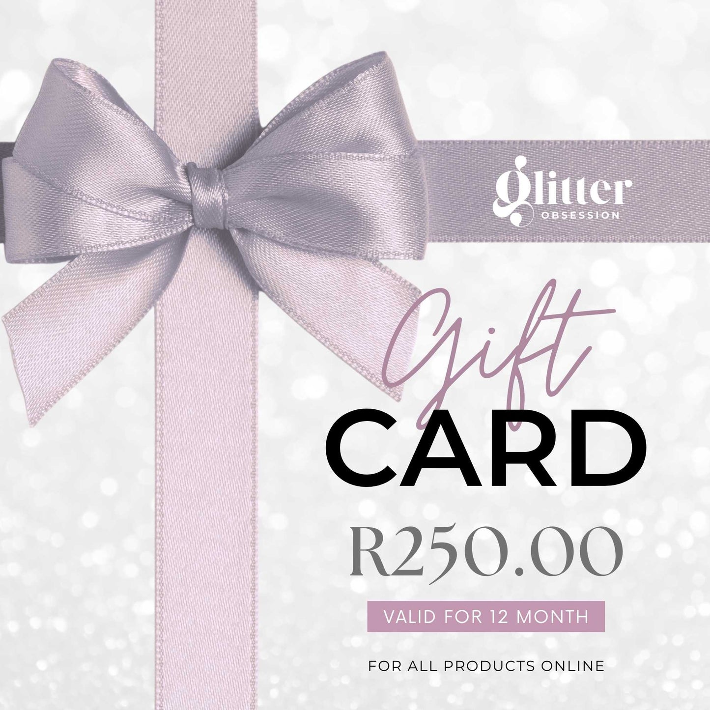 Glitter Obsession Gift Cards